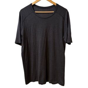 Lululemon Metal Vent Tech Shirt Mens XL Gray Active Workout Running Gym